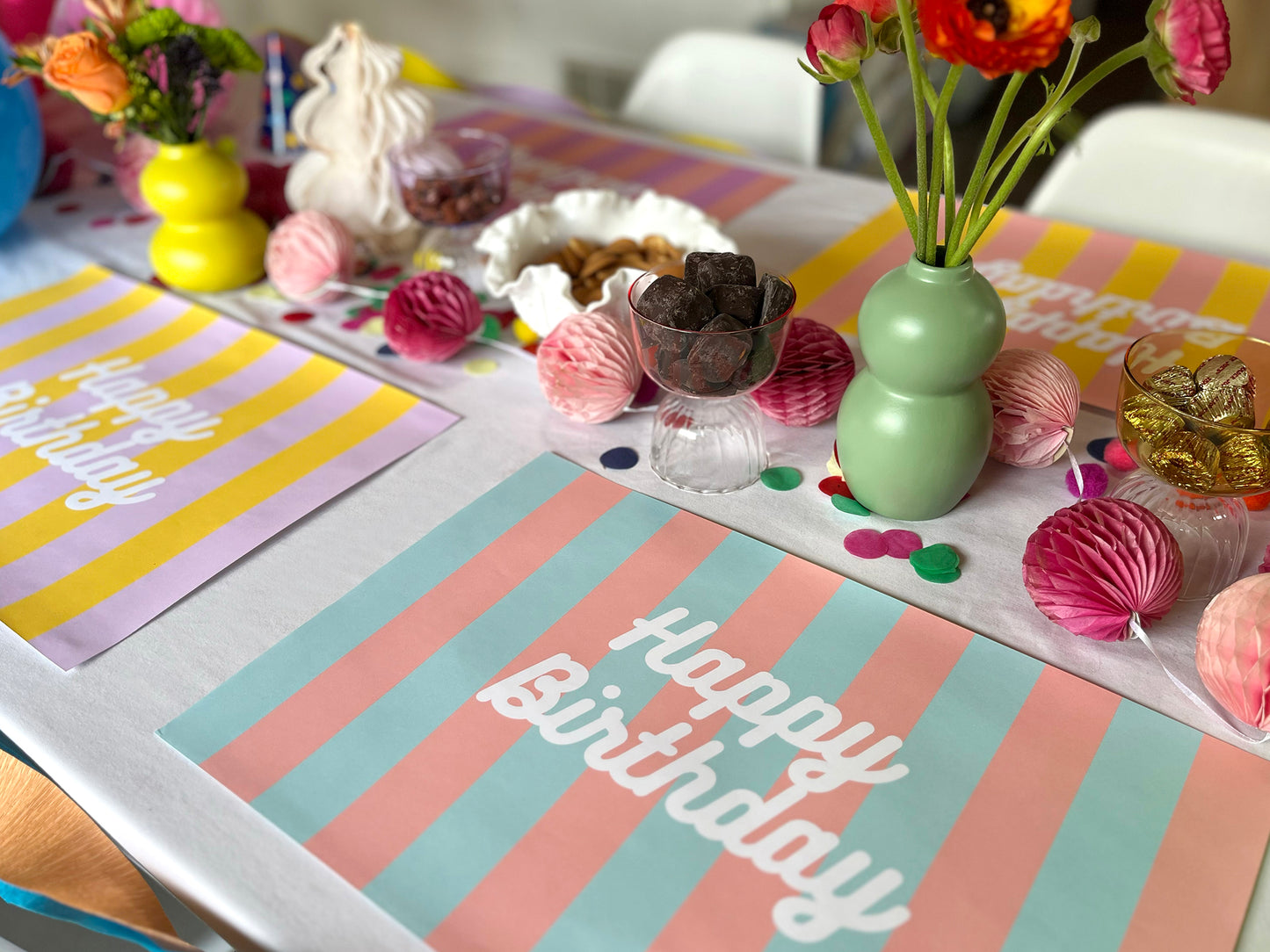 Birthday Stripes