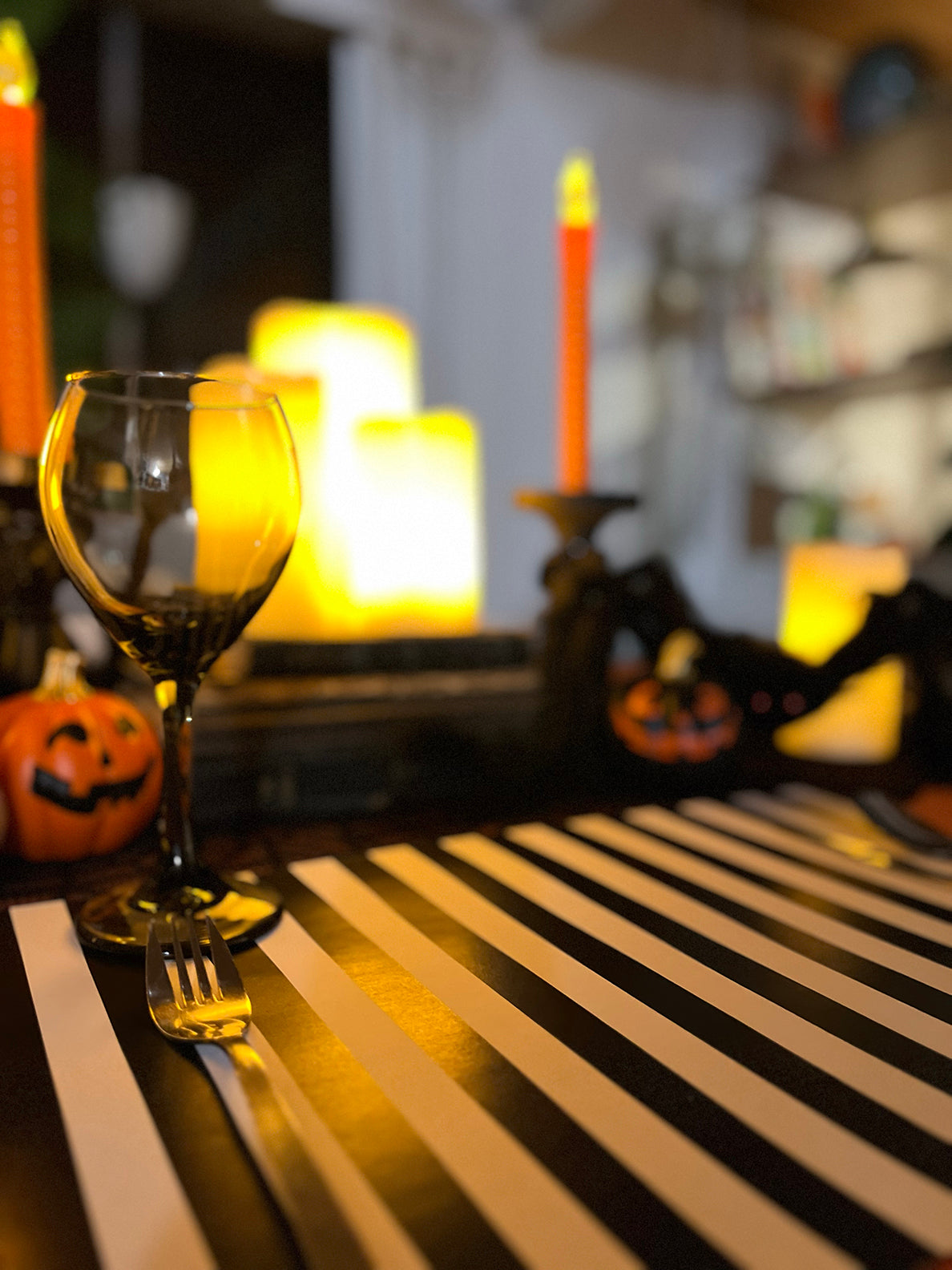 Halloween Stripes