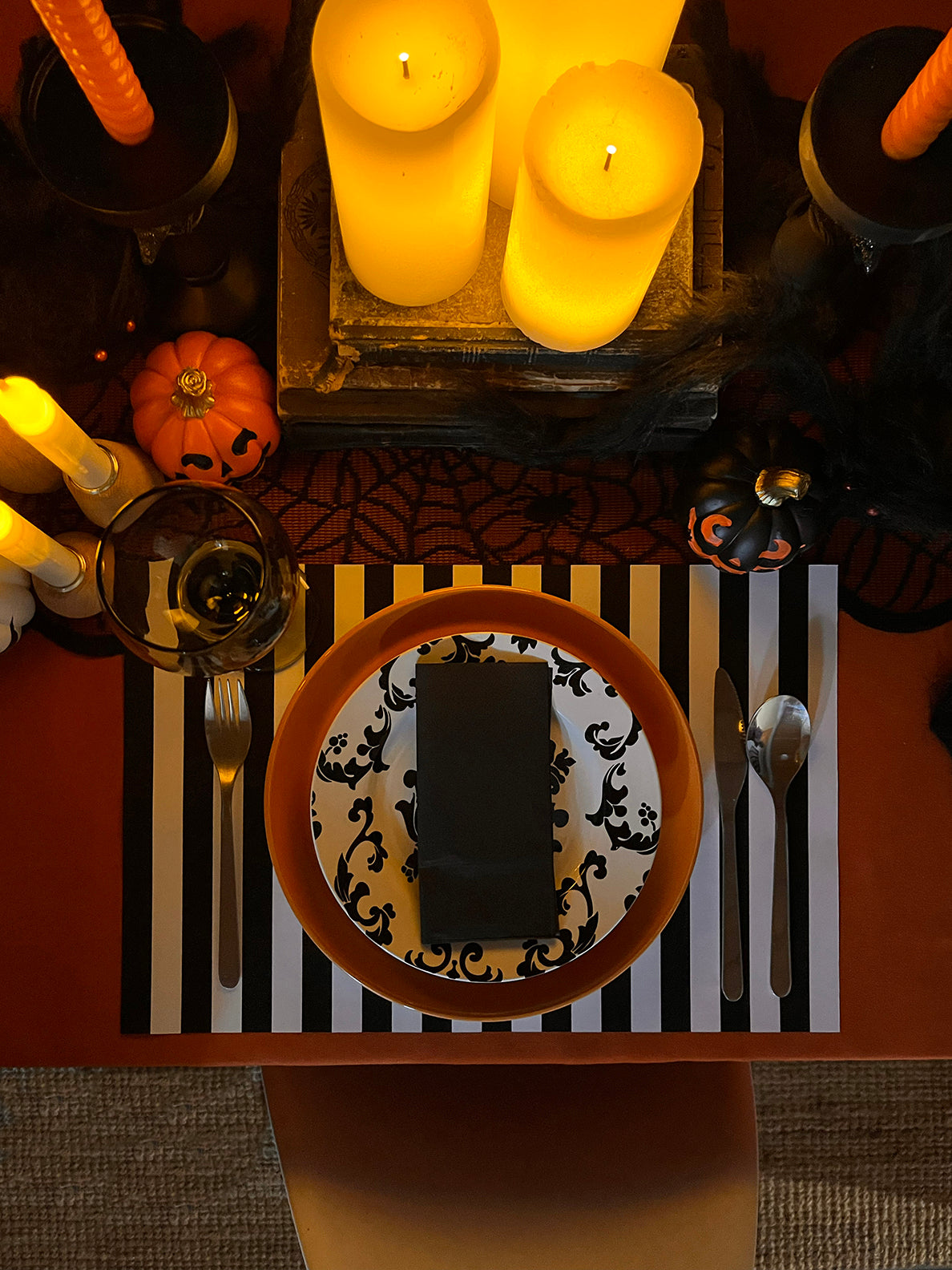 Halloween Stripes