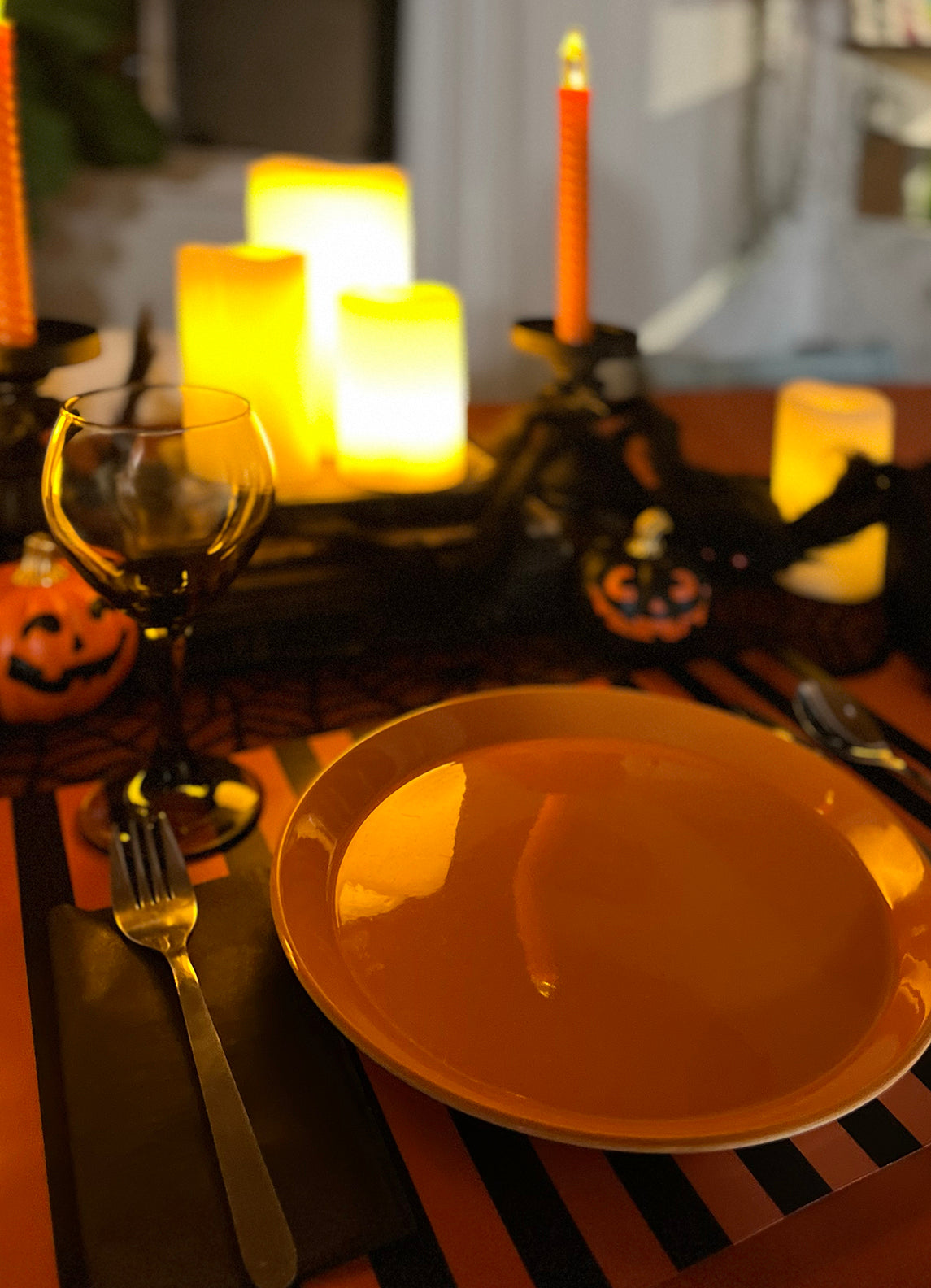 Halloween Stripes