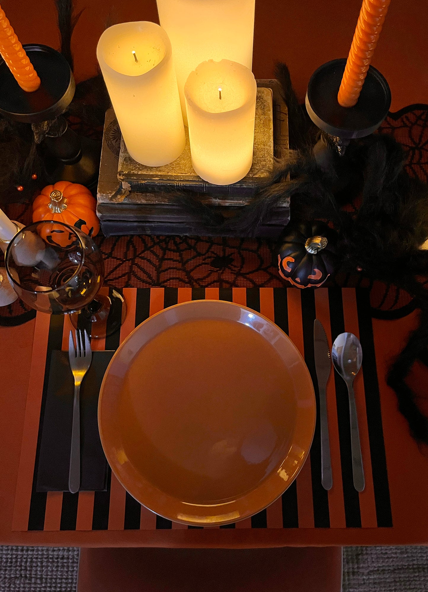 Halloween Stripes