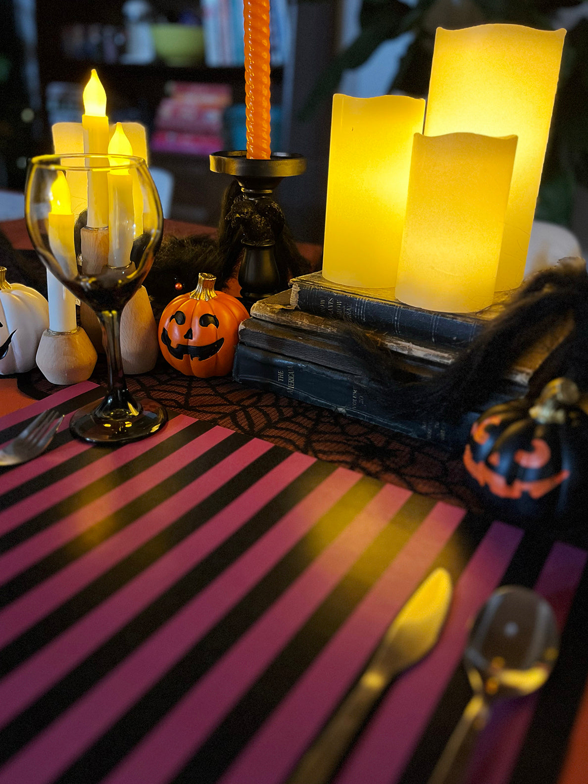 Halloween Stripes