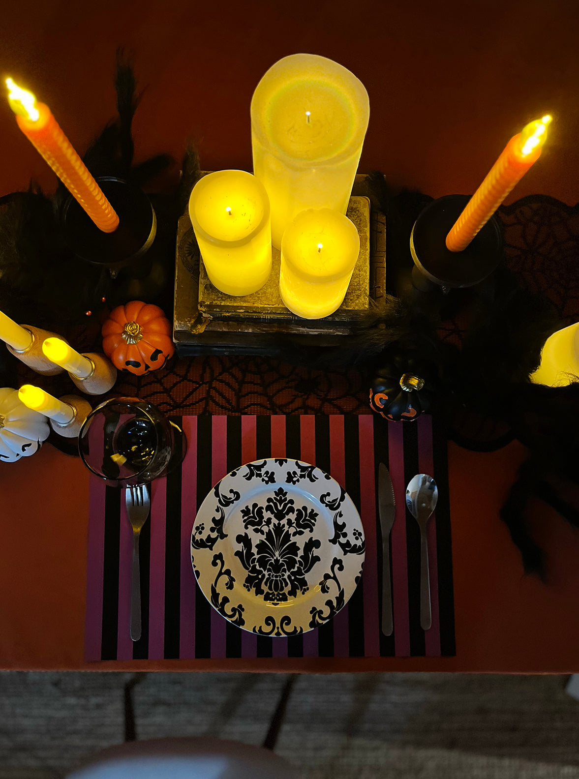 Halloween Stripes