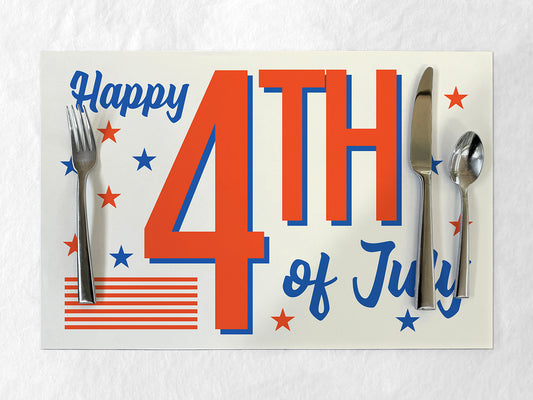 Retro Happy 4th of July