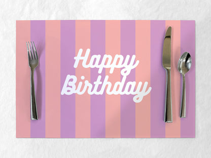 Birthday Stripes