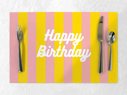 Birthday Stripes