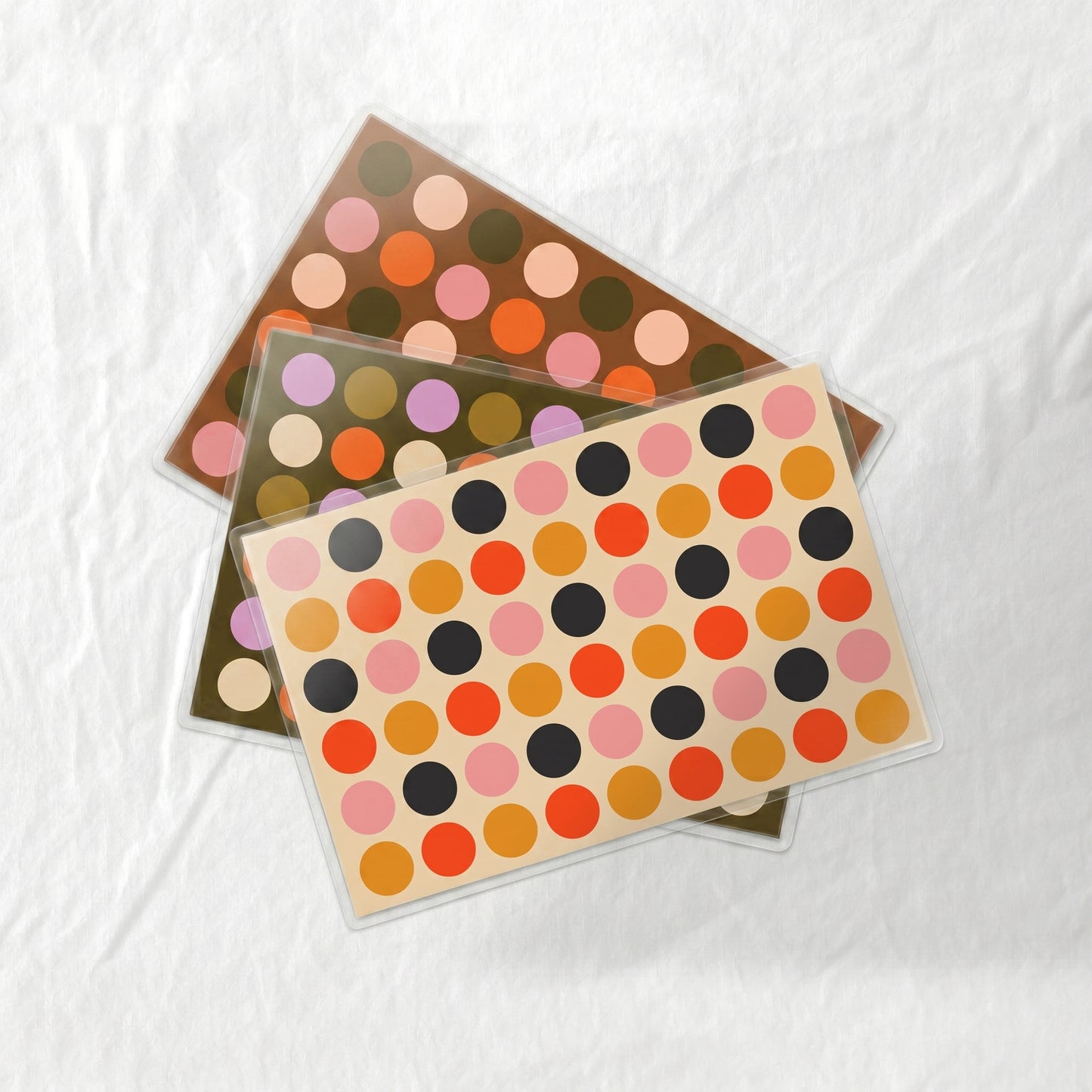 Autumn Polka Dots