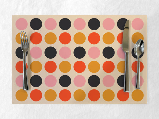 Autumn Polka Dots