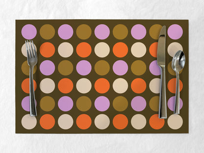 Autumn Polka Dots