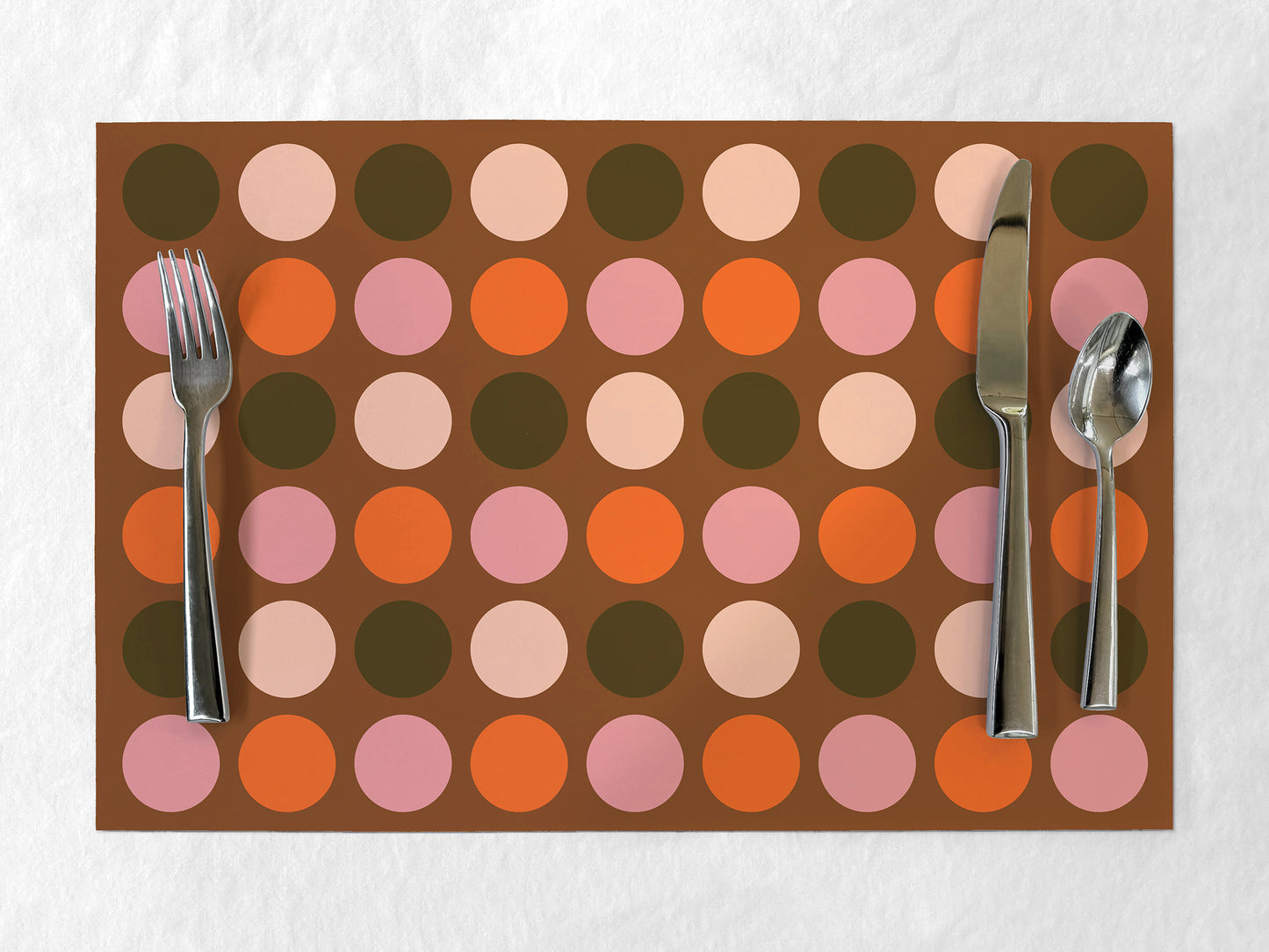 Autumn Polka Dots