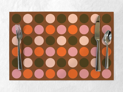 Autumn Polka Dots