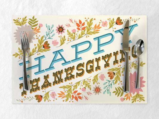 Floral Thanksgiving Dinner